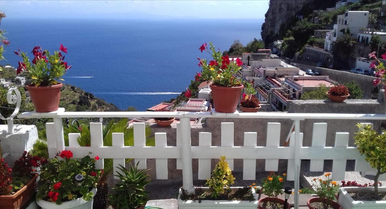 Casa Enzo Con Vista Mare Amalfi Exterior foto