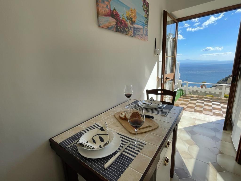 Casa Enzo Con Vista Mare Amalfi Exterior foto
