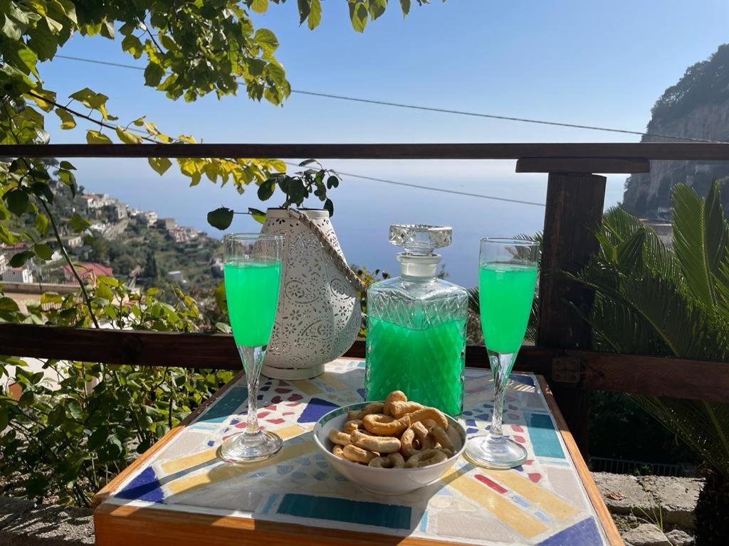Casa Enzo Con Vista Mare Amalfi Exterior foto